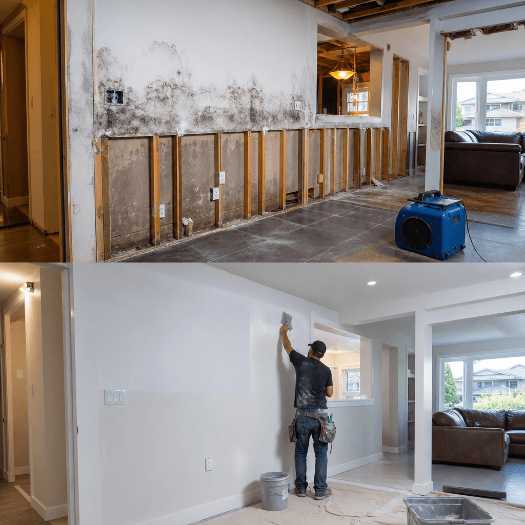 Restoration & Rebuild, Langley water damage restoration